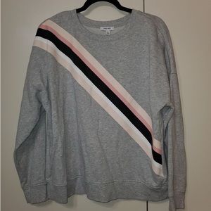 Gray light sweater